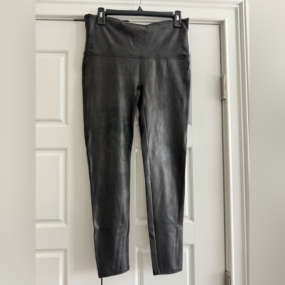 XL Petite Spanx Faux Leather Leggings